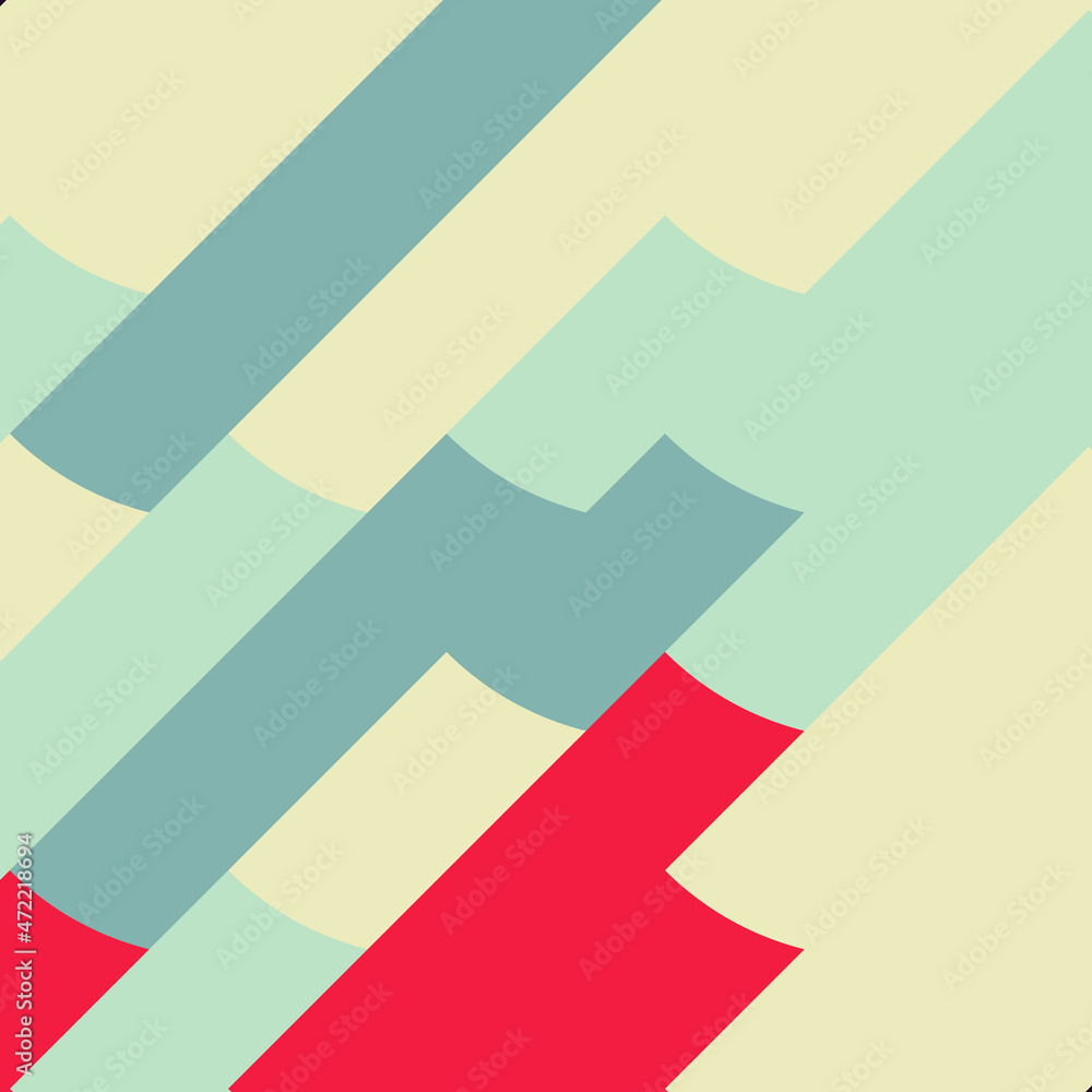 Abstract Geometric Pattern generative computational art illustration Abstract Geometric Pattern generative computational art illustration