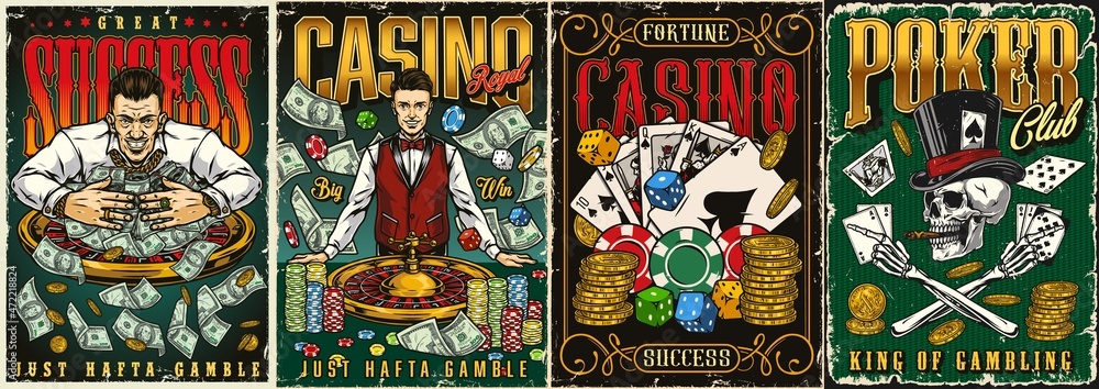 Casino vintage posters