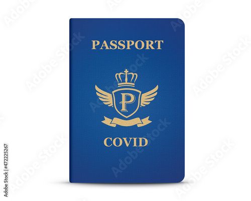 Blue Covid Travel Passport
