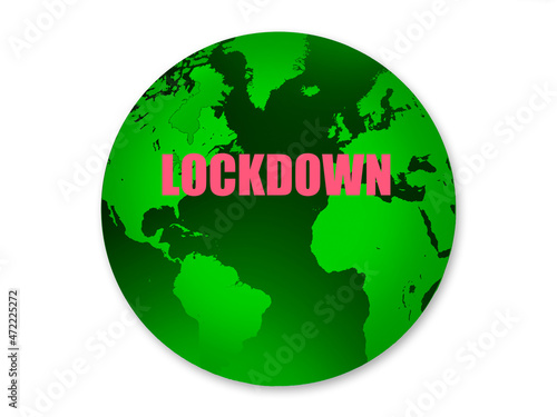 Lockdown Glossy Button