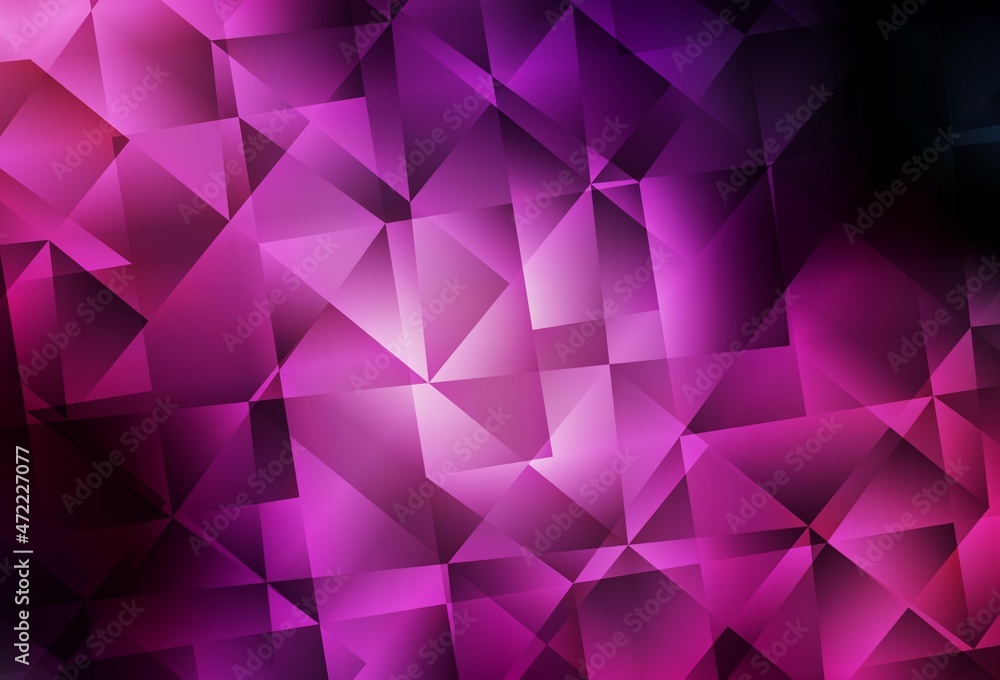 Dark Purple, Pink vector abstract mosaic background. Dark Purple, Pink vector abstract mosaic background.