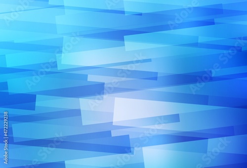 Light BLUE vector texture in rectangular style.