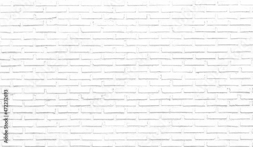 Tło białe ściany z cegieł