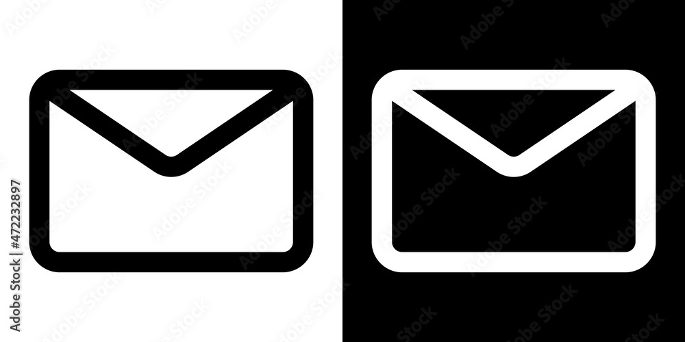 Mail Icon in Line Style for any Purposes. Perfect for Website, Mobile App, Presentation Mail Icon in Line Style for any Purposes. Perfect for Website, Mobile App, Presentation