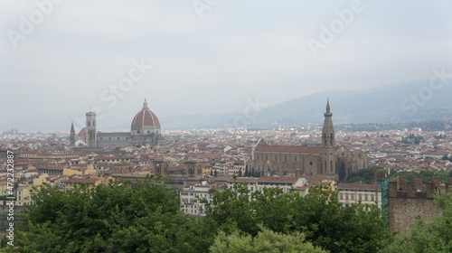  Florence, Italy, May 2011, view of Florence and the Cathedral of Santa Maria del Fiore