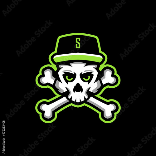 Skull Mascot Logo Templates