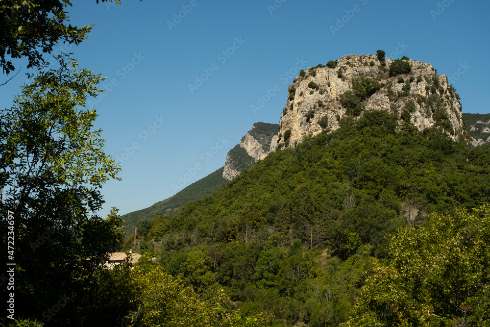 Mountains in Saou-France