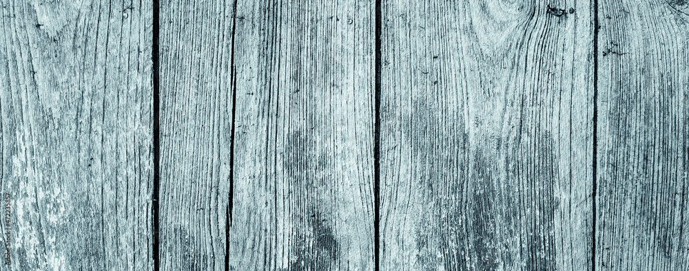 Naklejka premium grey abstract old wooden texture background, panoramic background
