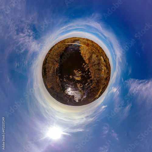 Tiny Planet Haw River