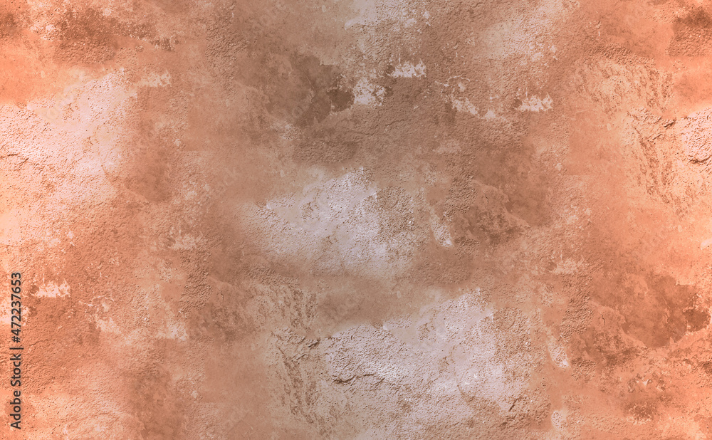 Fototapeta premium Grunge Textured Cement Concrete Wall Surface Seamless Pattern Realistic Look Endless Design Green Yellow Color Grade