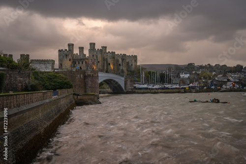 Conwy Castle at Dusk photo