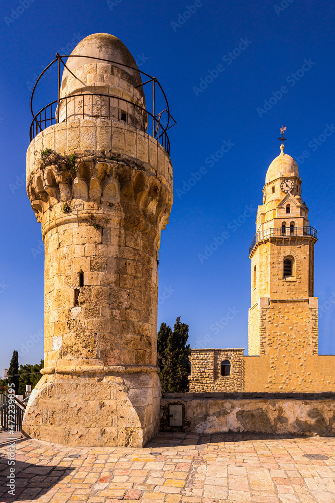 Dormition Abbey, Byzantine Church, Mount Zion, Jerusalem, Israel, Middle East