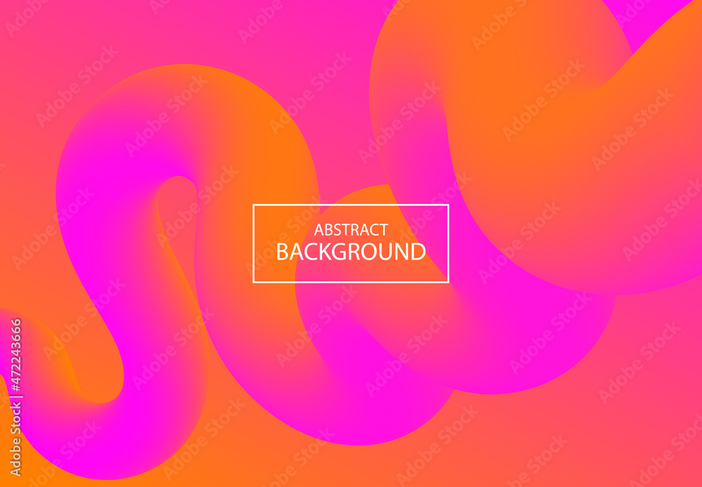 Liquid Pink and Orange Abstract Background Liquid Pink and Orange Abstract Background