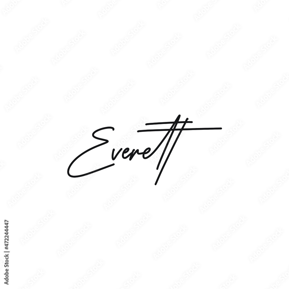 signature logo design vector signature logo design vector