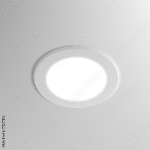3D Spot LED Light In Stretch Ceiling