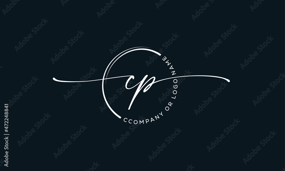 C P Initial handwriting signature logo, initial signature, elegant logo design
vector template.
C P Initial handwriting signature logo, initial signature, elegant logo design
vector template.