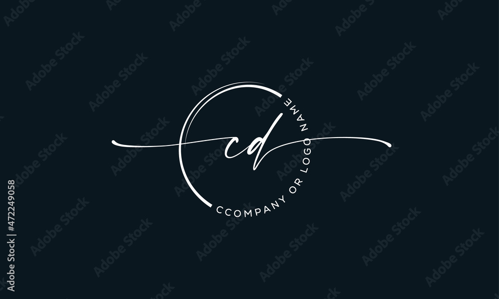 C D Initial handwriting signature logo, initial signature, elegant logo design
vector template.
C D Initial handwriting signature logo, initial signature, elegant logo design
vector template.
