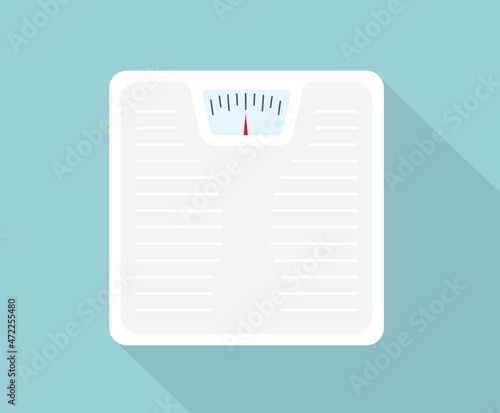 weight scale icon- vector illustration