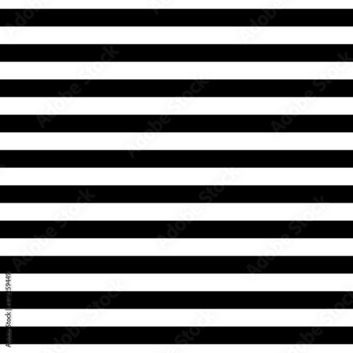 The geometric pattern with horizontal thick lines. Seamless vector background. Simple lattice graphic design. Black lines on white background