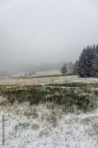 Winterwanderung auf dem Ruppberg durch den verschneiten Thüringer Wald - Thüringen