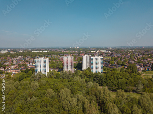 high rise blocks of Council flats social housing apartments grenfell cladding