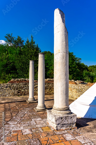 Felix Romuliana, remains of...