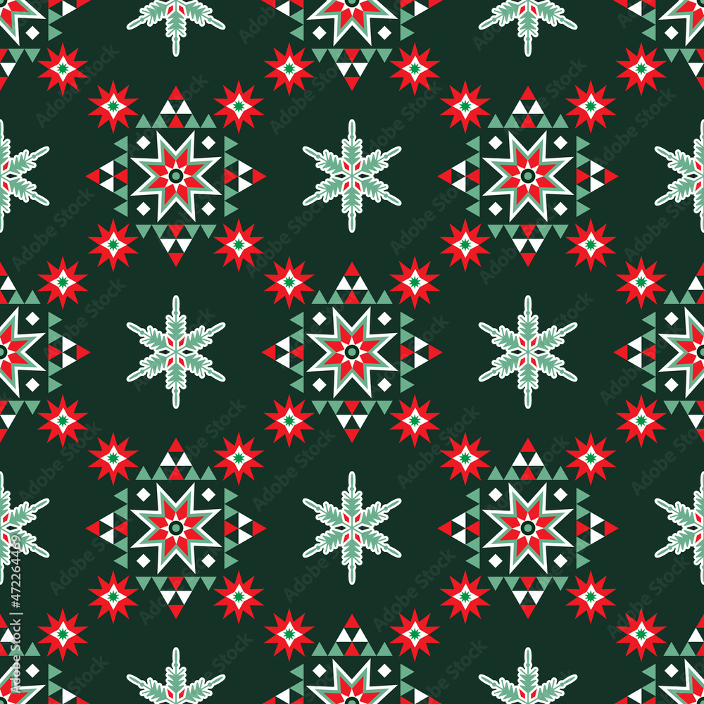 Christmas nordic pattern 33 Christmas nordic pattern 33