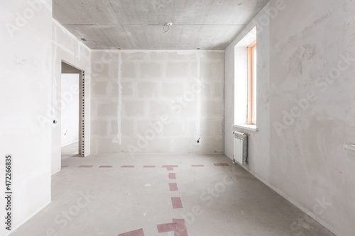 Wallpaper Mural interior of the apartment without decoration in gray colors Torontodigital.ca