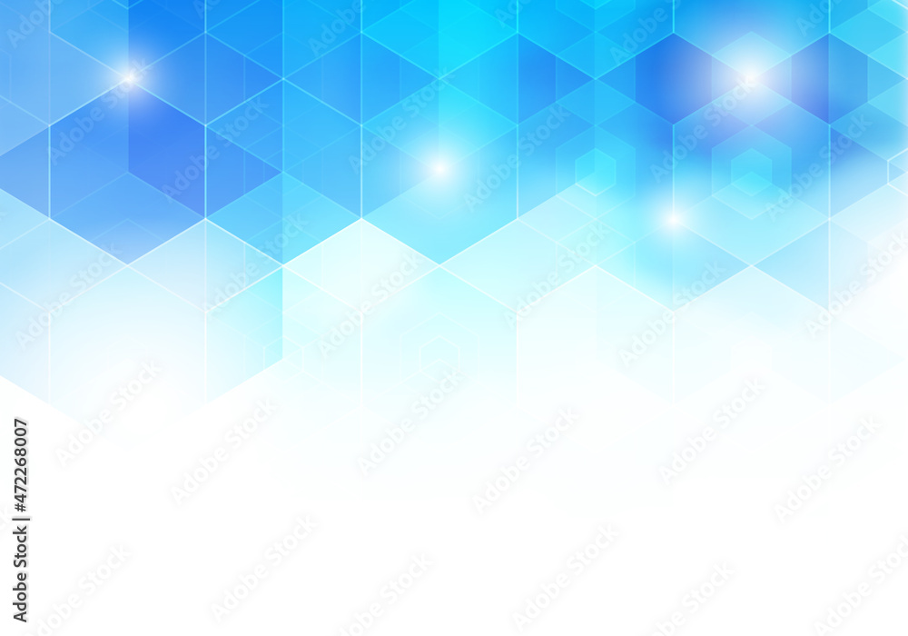 Abstract science Background. Hexagon geometric design. Vector Abstract science Background. Hexagon geometric design. Vector