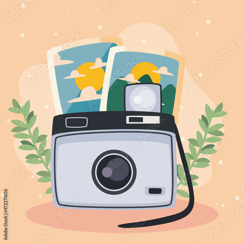 digital camera illustration