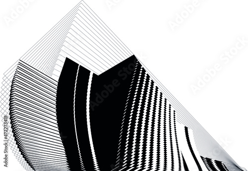 Abstract architectural background.
