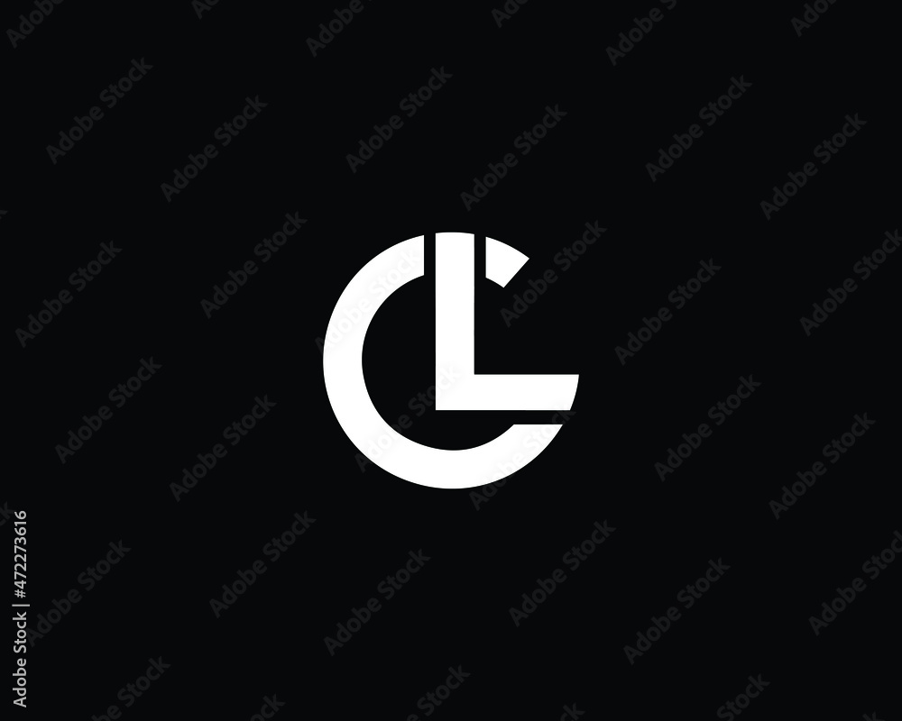 Creative Minimalist Letter CL Logo Design , Minimal CL Monogram Creative Minimalist Letter CL Logo Design , Minimal CL Monogram