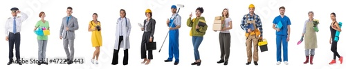 Professional workers set