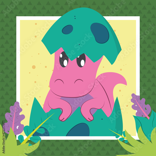 velociraptor egg frame