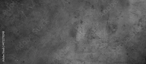 Panel kuchenny z motywem Dark grey textured grunge concrete wall background