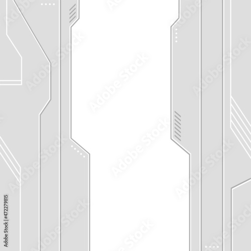 Futuristic gate design