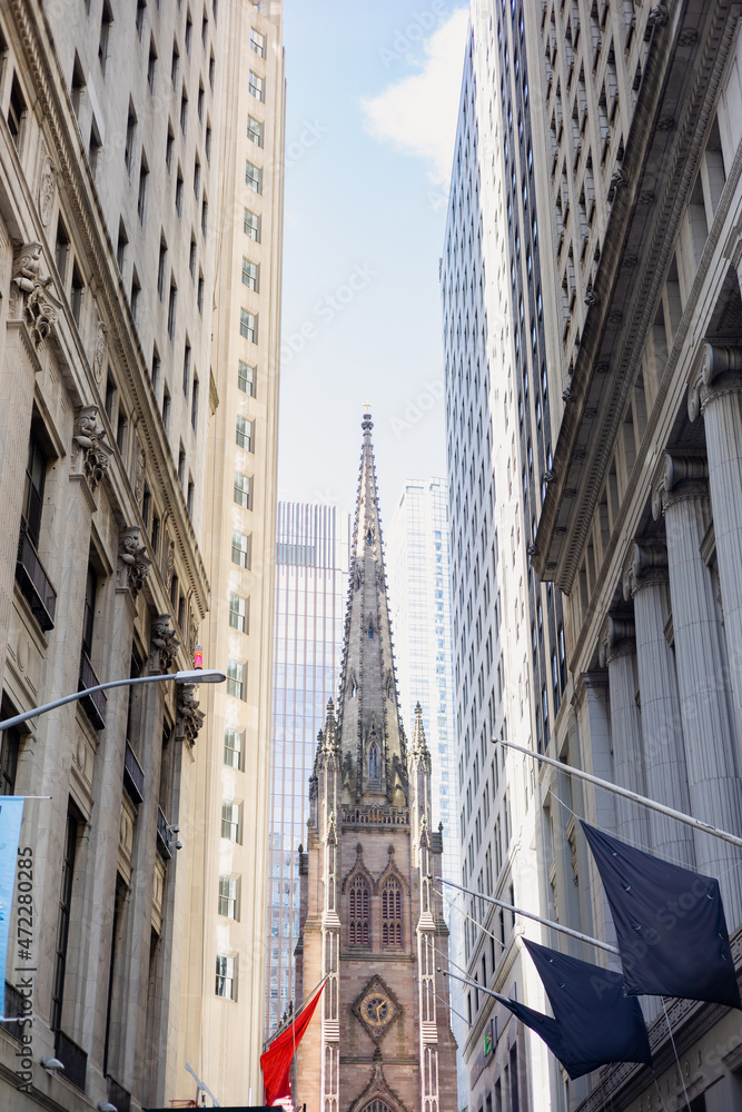 Church in the Financial district of New York