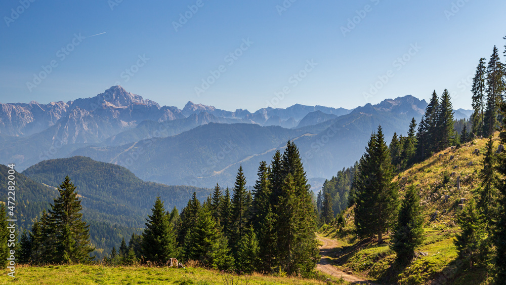 Fototapeta premium Julian Alps in September are beautiful!