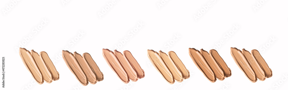 Foundation smears for skin protection and care Foundation smears for skin protection and care