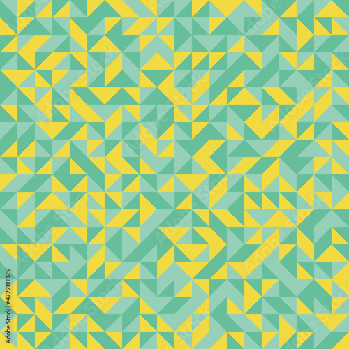 Abstract Geometric Pattern generative computational art illustration