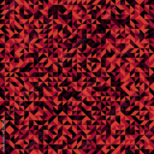 Abstract Geometric Pattern generative computational art illustration