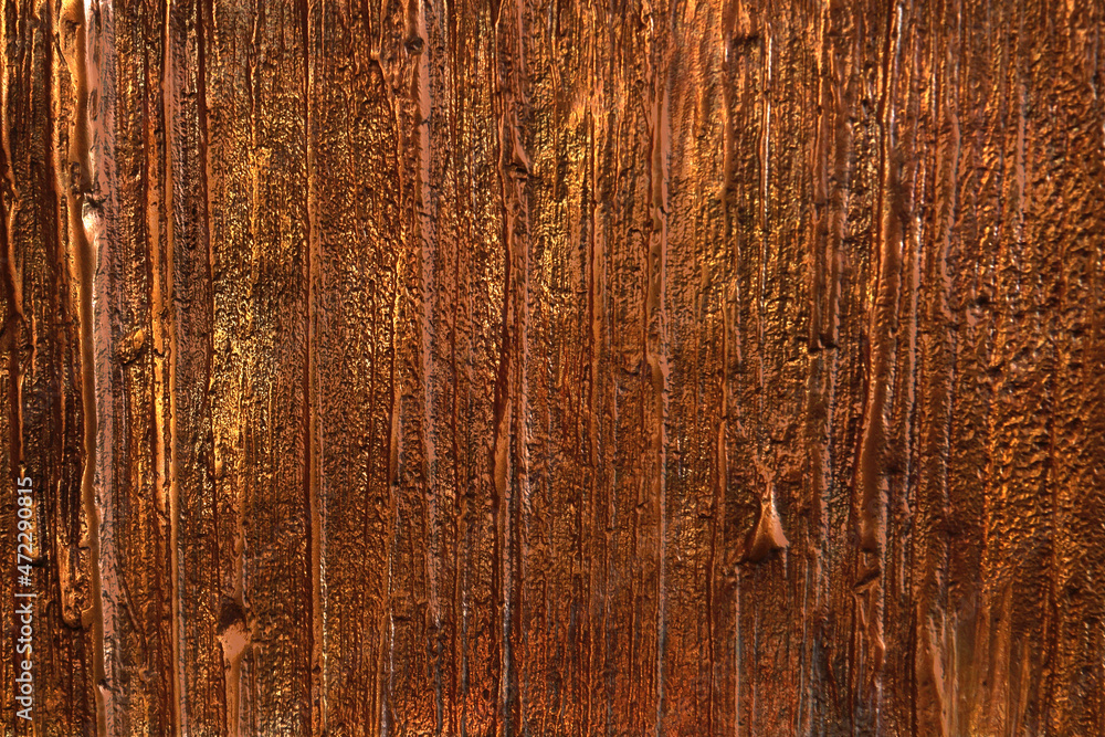 texture of solidified bronze or gold metal with drips and drops texture of solidified bronze or gold metal with drips and drops