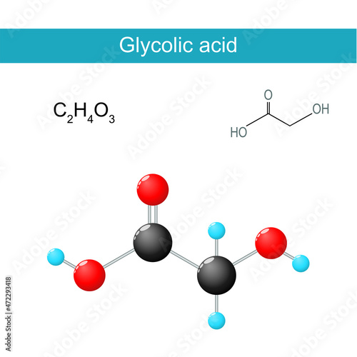 Glycolic acid molecular formula