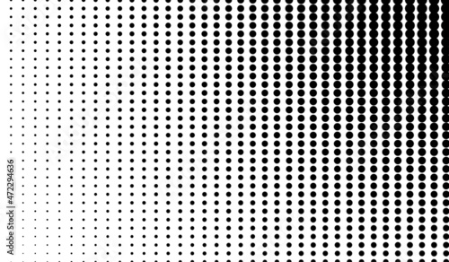 Abstract halftone texture wave monochrome