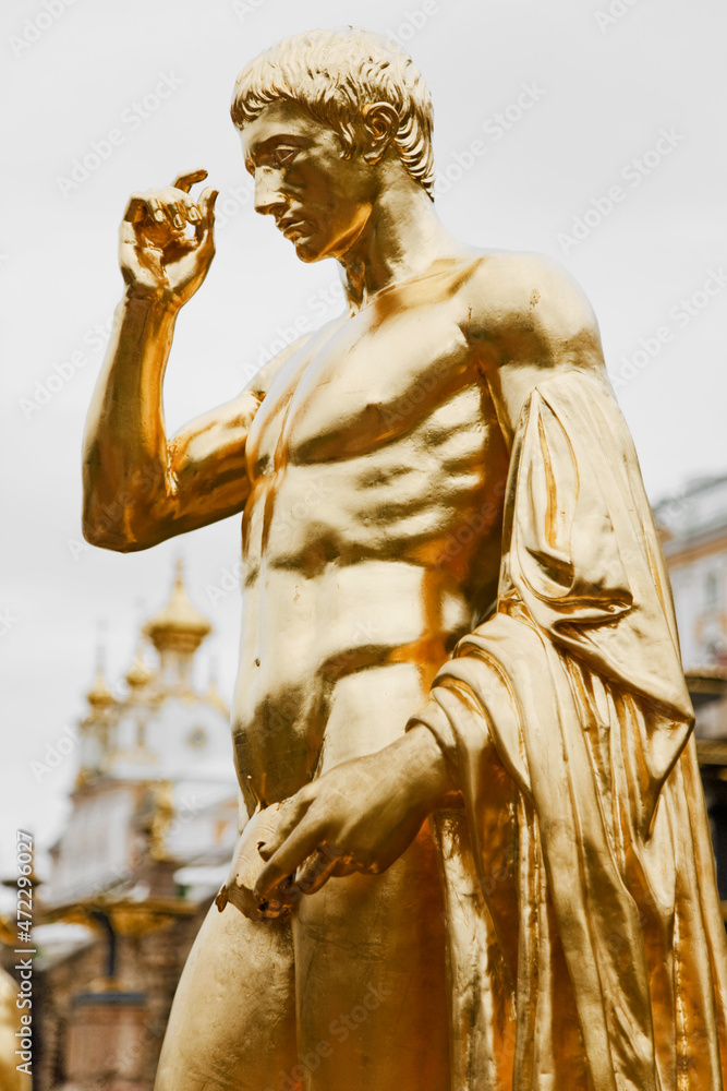 Obraz premium golden man 1