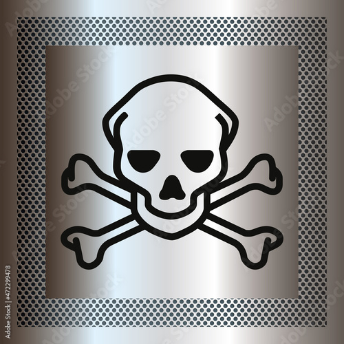 Logo danger de mort.
