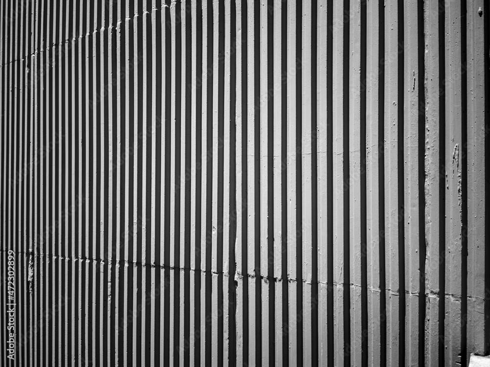 Architectural detail in apparent cement building. Architectural detail in apparent cement building.
