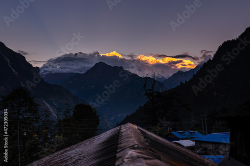 Traveling Nepal Nature Landscape Mountains © Sergej