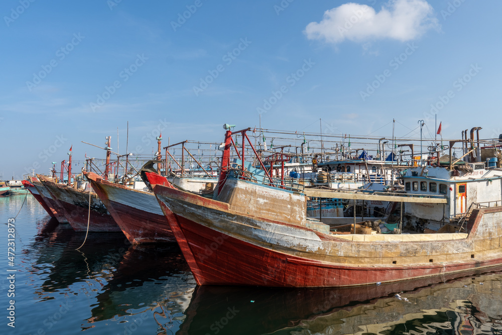 Fishing boat at benoa harbour