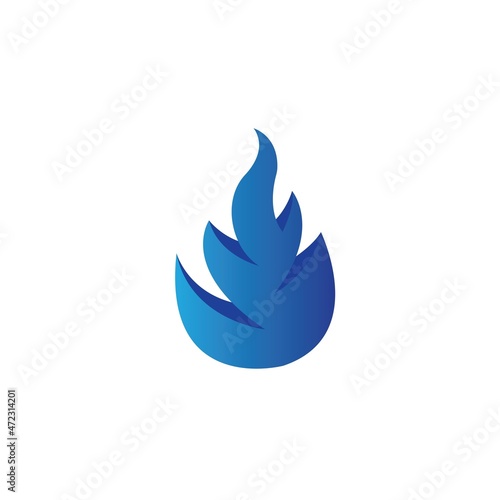 Fire flame icon vector illustration design